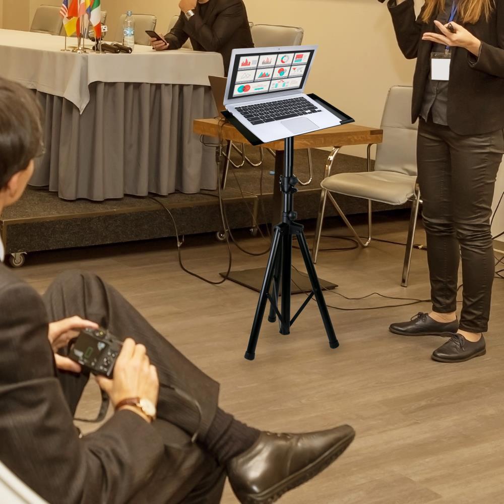 Pyle Pro Multi-Function Laptop, Device, and Music-Note Presentation Stand