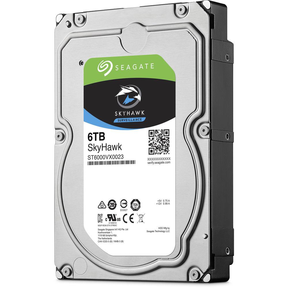 Seagate 6TB SkyHawk SATA III 3.5" Internal Surveillance Hard Drive
