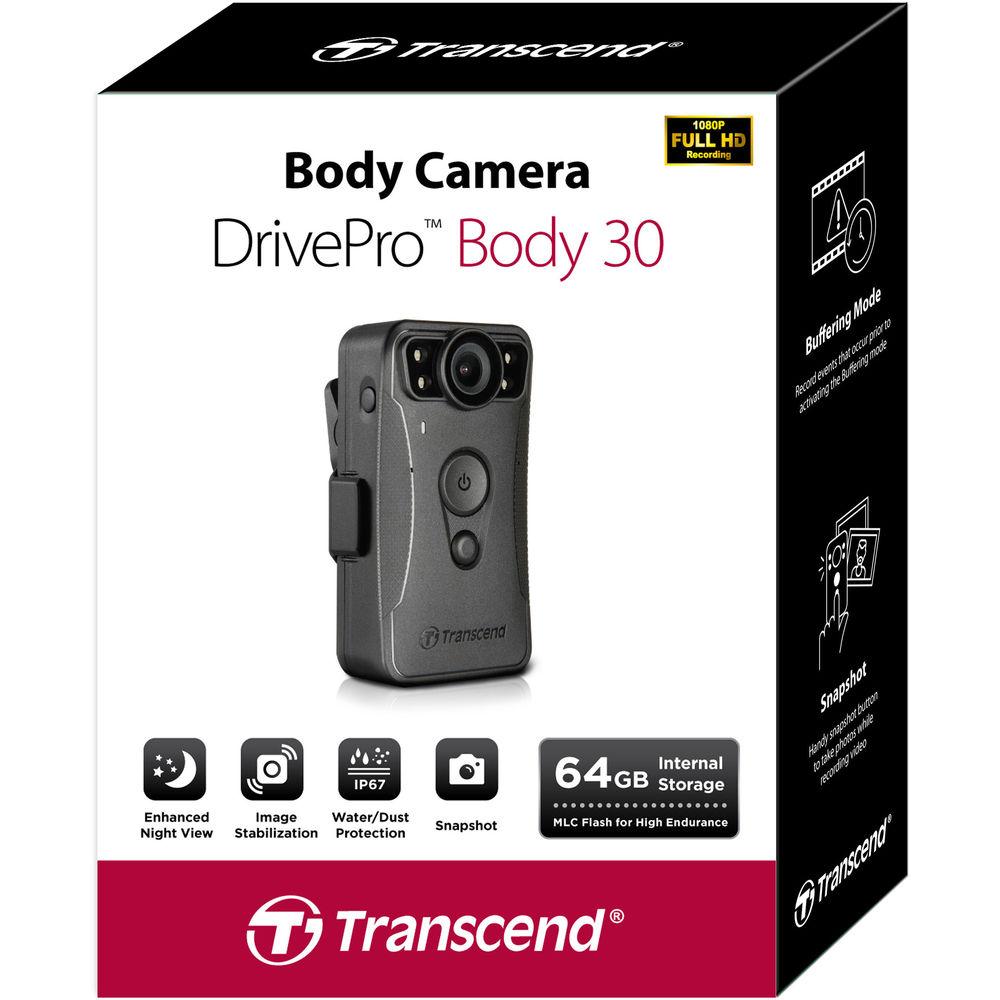 Transcend DrivePro Body 30 1080p Body Camera