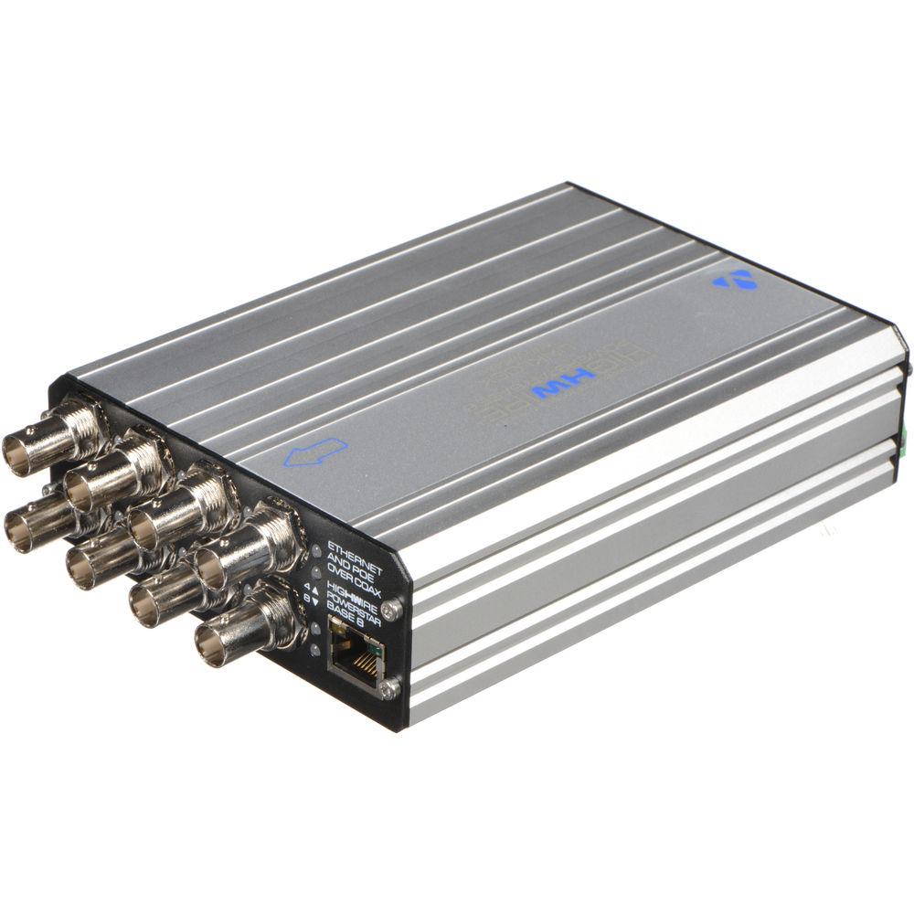 Veracity HIGHWIRE Powerstar Base-8 IP & PoE Over Coax Base Unit