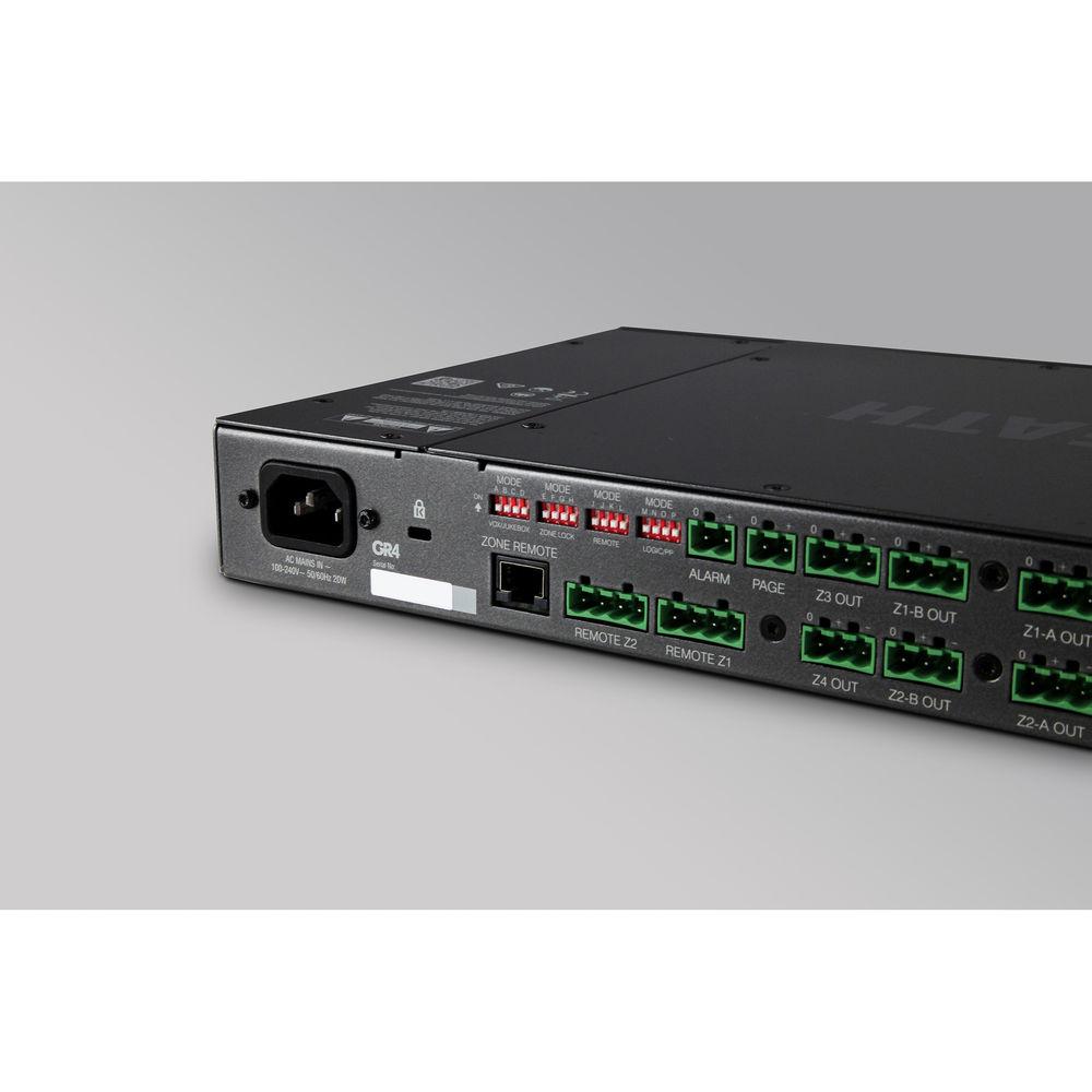 Allen & Heath GR4 Rack Mount Zone Mixer