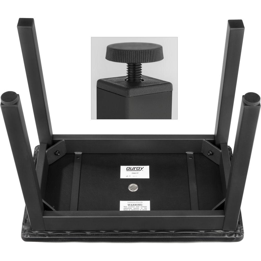 Auray PBM-FF Metal Frame Piano Bench