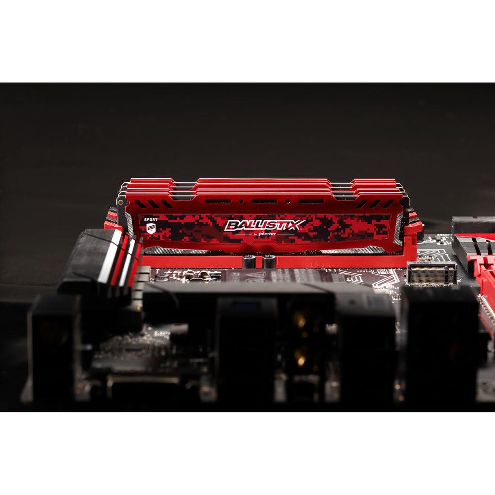 Ballistix 32GB Sport LT Series DDR4 3200 MHz SR UDIMM Memory Kit