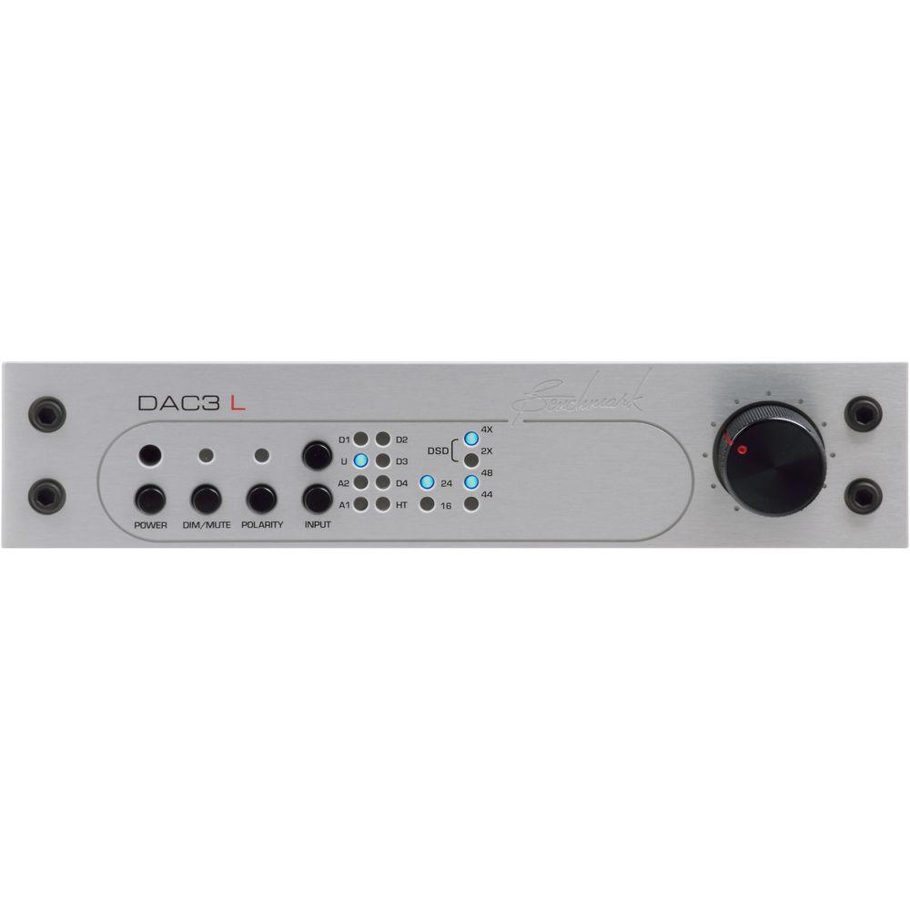 Benchmark DAC3-L Reference DAC and Stereo Preamp