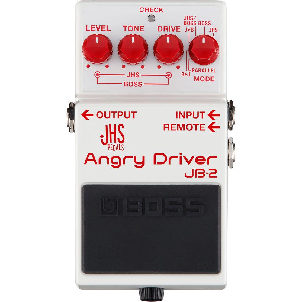 BOSS JHS JB-2 Angry Driver Over Drive Pedal for Electric Guitar