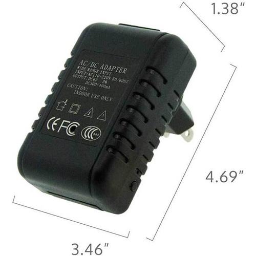BrickHouse Security Power Adapter with 720p Wi-Fi Covert Camera