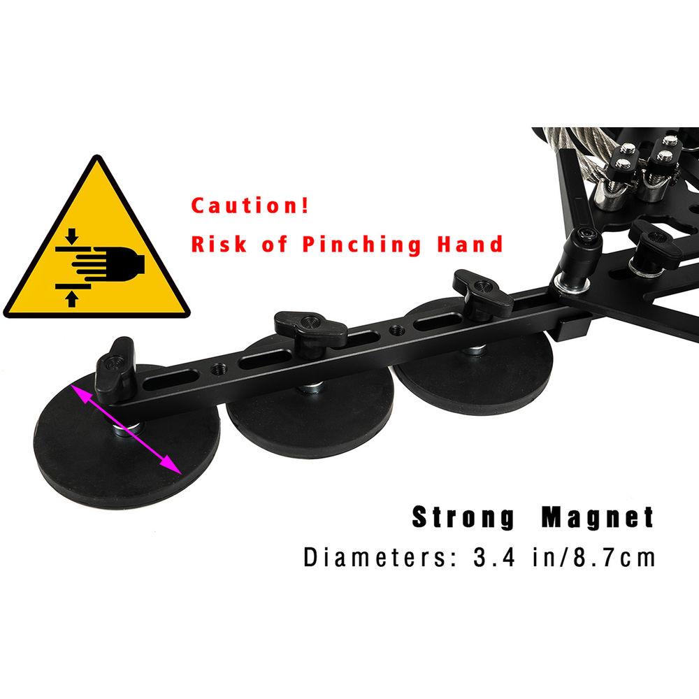 CAME-TV Video Magnetic Mount with Vibration Dampening