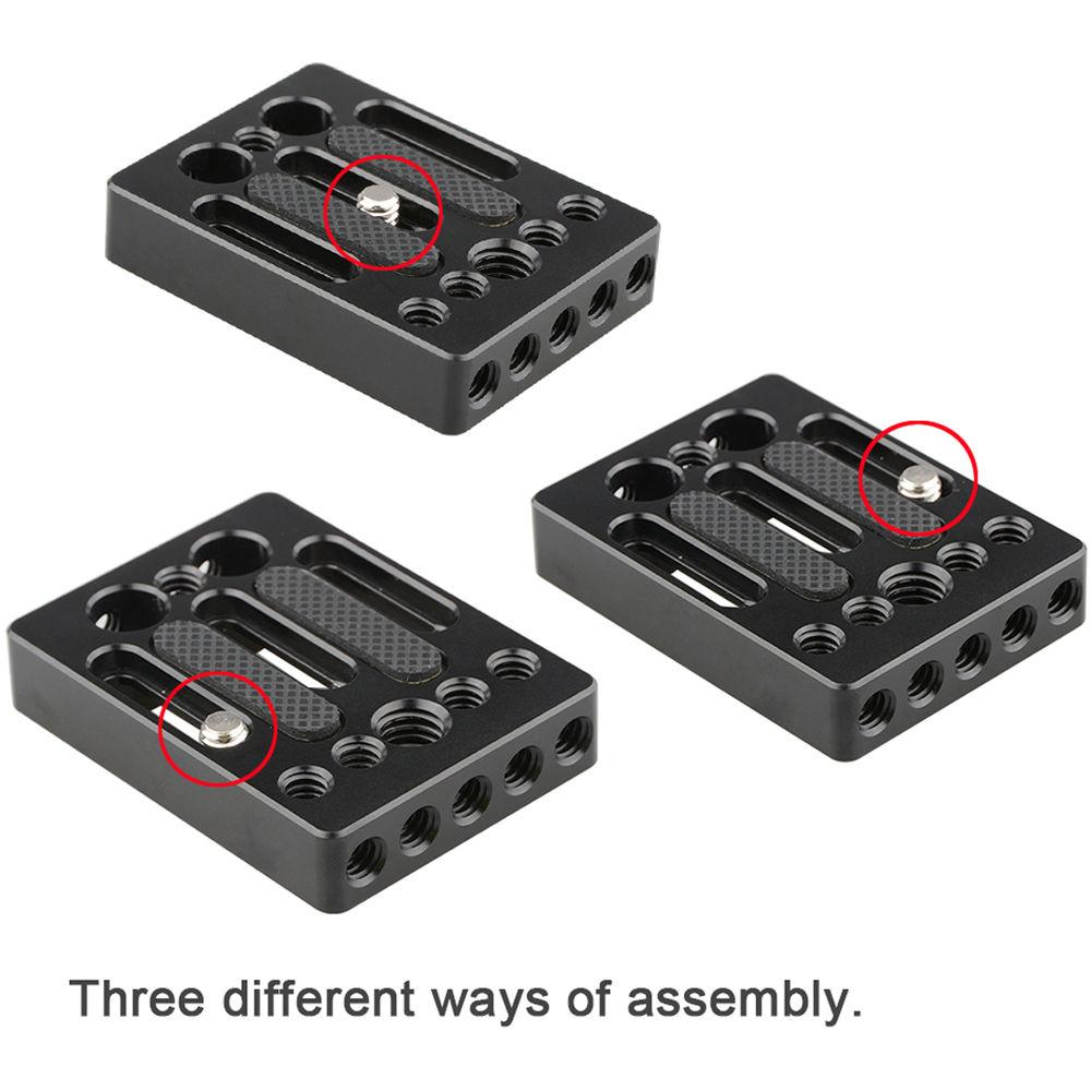 CAMVATE Universal DSLR Camera Baseplate for Cage Rig