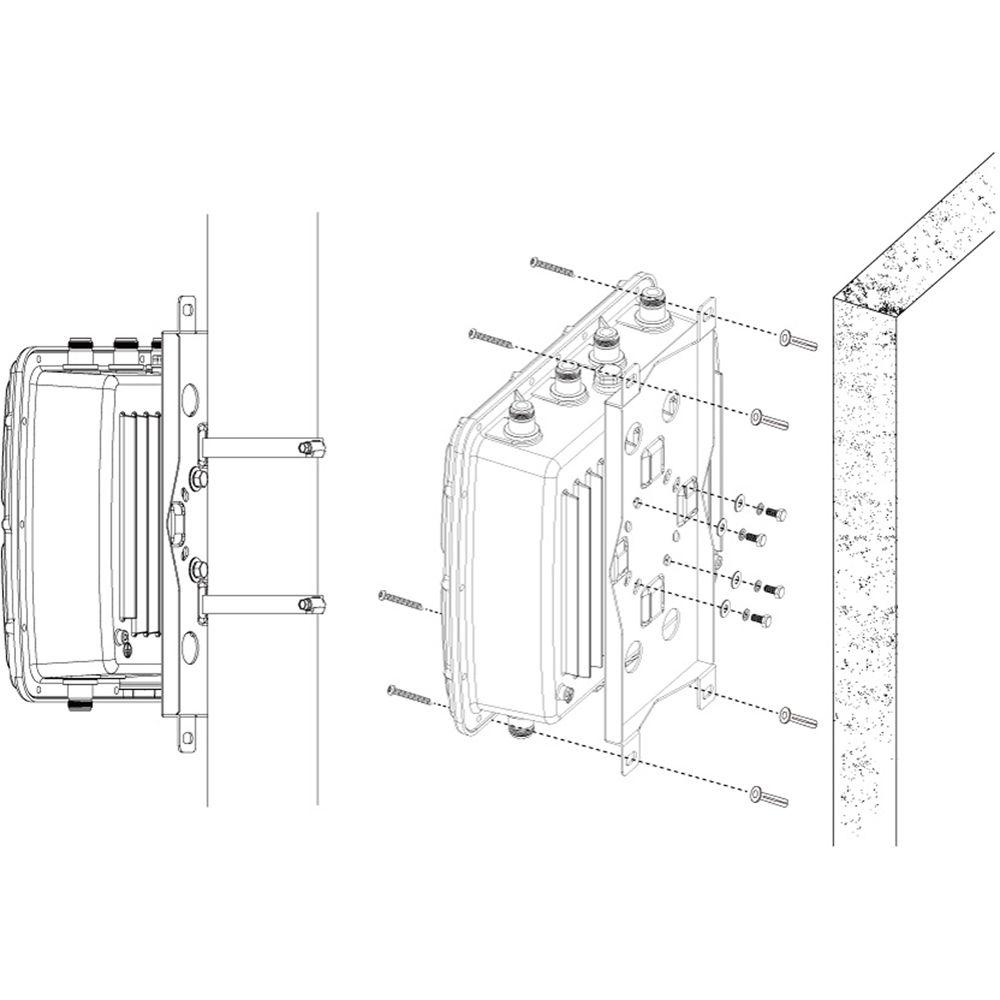 EDIMAX Technology 3 x 3 AC Dual-Band Outdoor PoE Access Point