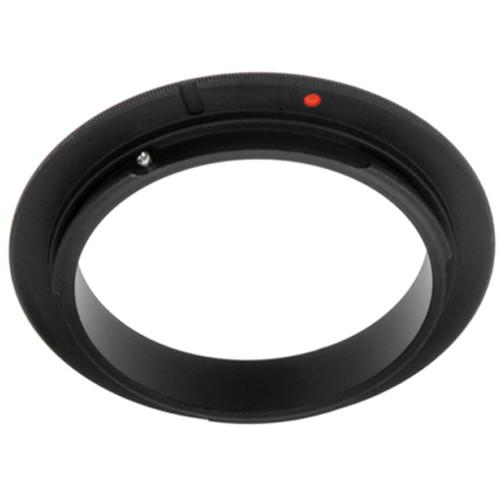 FotodioX 58mm Reverse Mount Macro Adapter Ring for Canon EF-Mount Cameras