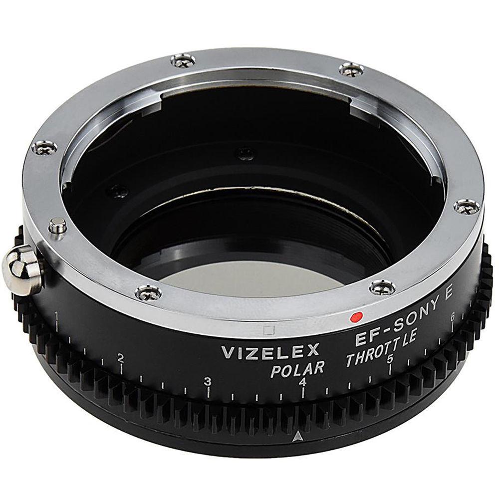 FotodioX Canon EF EF-S Lens to Sony E-Mount Camera Vizelex Polar Throttle Adapter