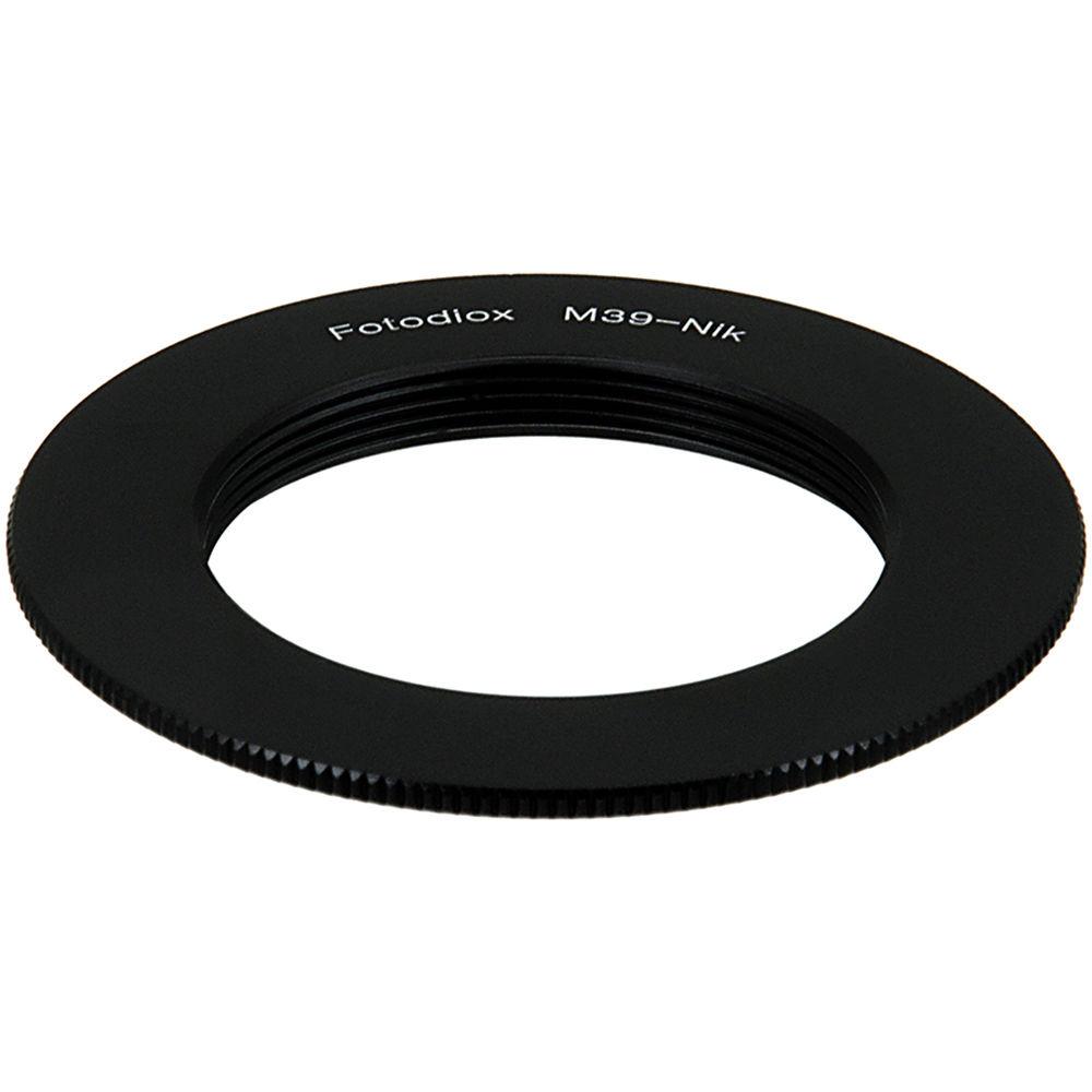 FotodioX Mount Adapter for M39 L39-Mount Lens to Nikon F-Mount Camera