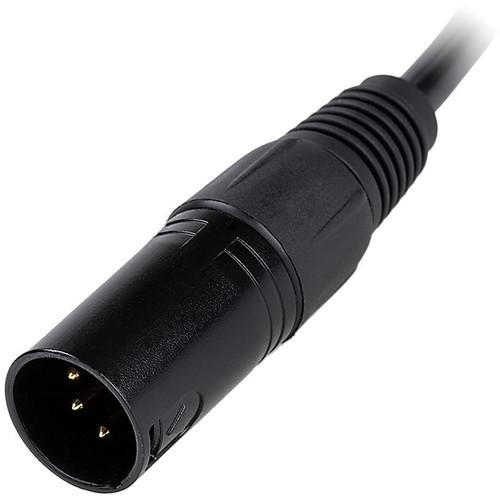 FotodioX Power Adapter Cable - 4-Pin XLRF to 4-Pin XLRM