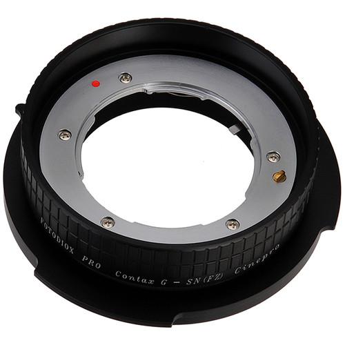 FotodioX Pro Lens Mount Adapter for Contax G SLR Lens to Sony CineAlta FZ-Mount Camera Bodies