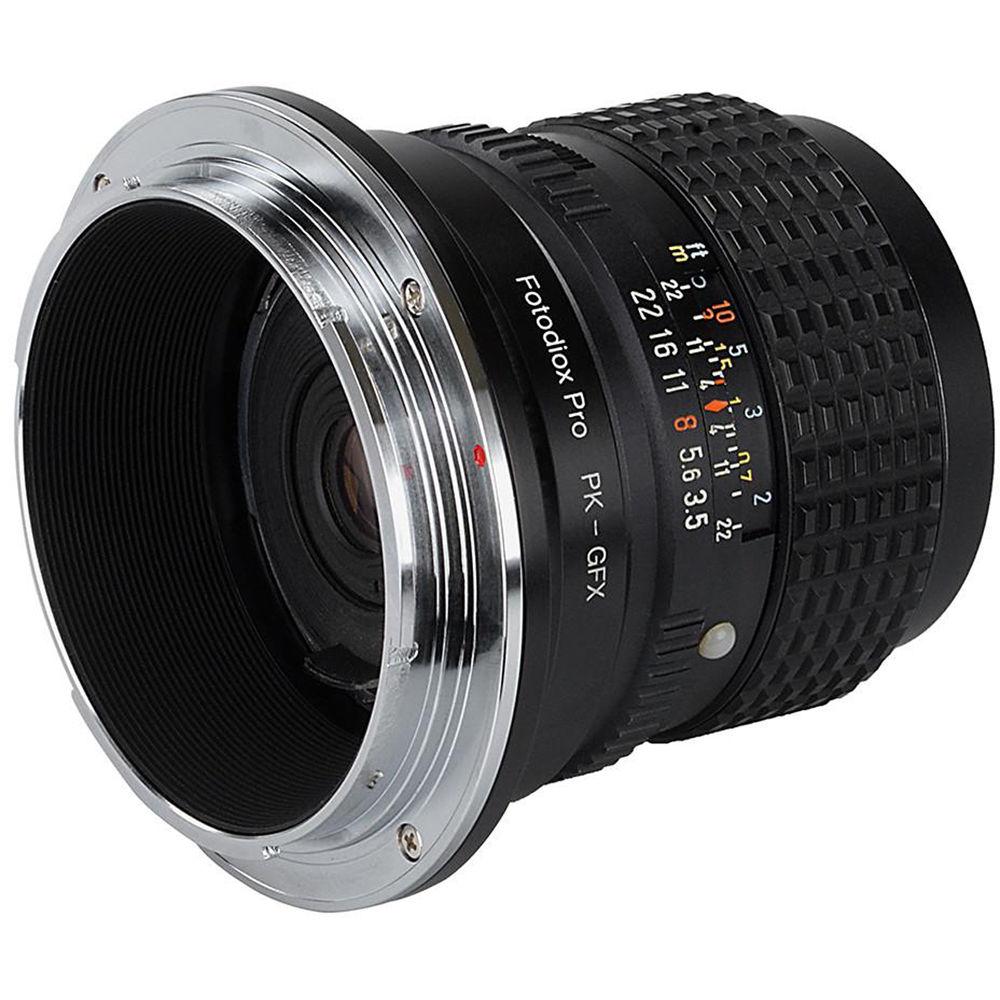 FotodioX Pro Mount Adapter for Pentax K-Mount Lens to Fujifilm G-Mount Camera