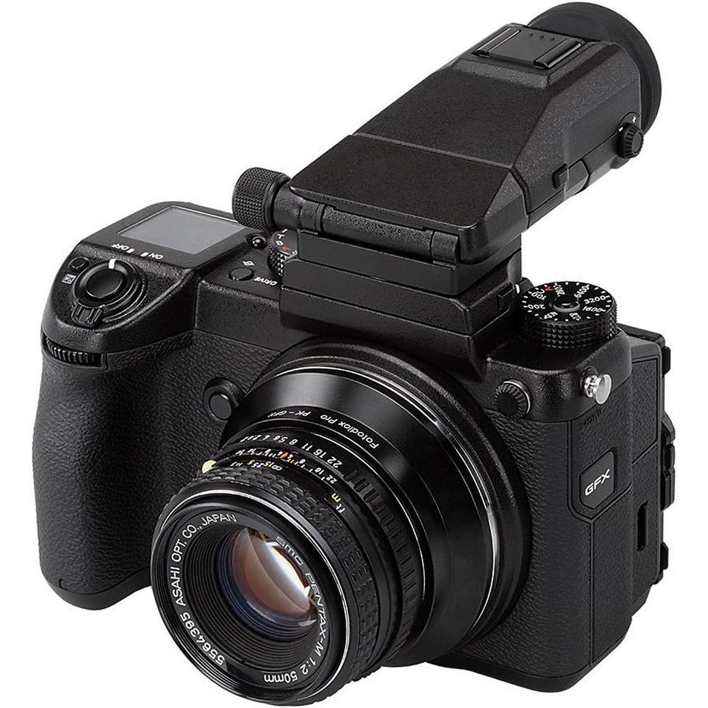 FotodioX Pro Mount Adapter for Pentax K-Mount Lens to Fujifilm G-Mount Camera