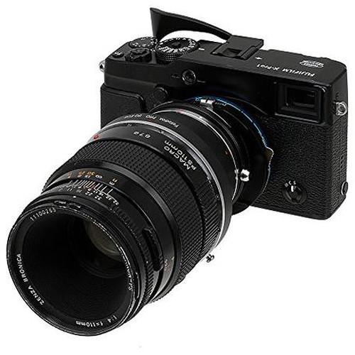 FotodioX Pro Shift Mount Adapter for Bronica SQ-Mount Lens to Fujifilm X Mount Camera