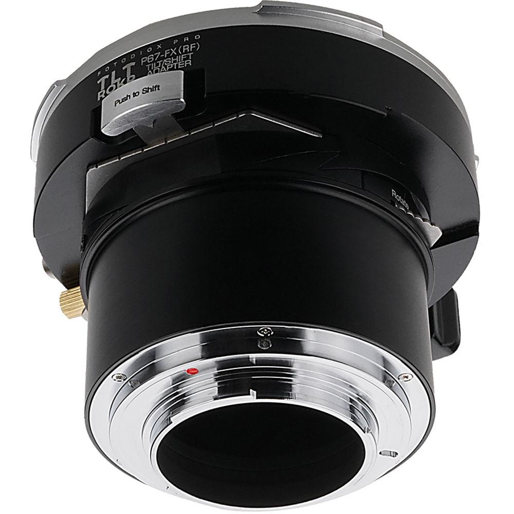 FotodioX Pro TLT ROKR Tilt Shift Adapter for Pentax 67 Lens to Fujifilm X-Mount Camera