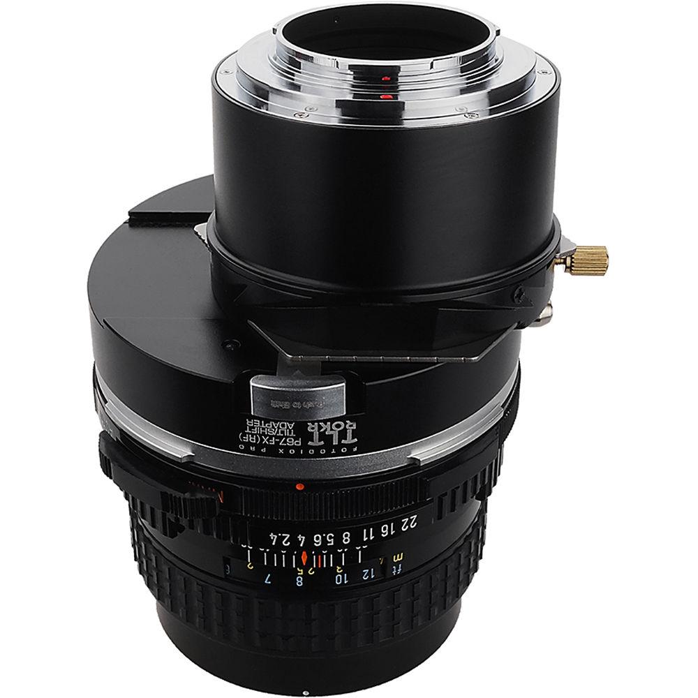 FotodioX Pro TLT ROKR Tilt Shift Adapter for Pentax 67 Lens to Fujifilm X-Mount Camera