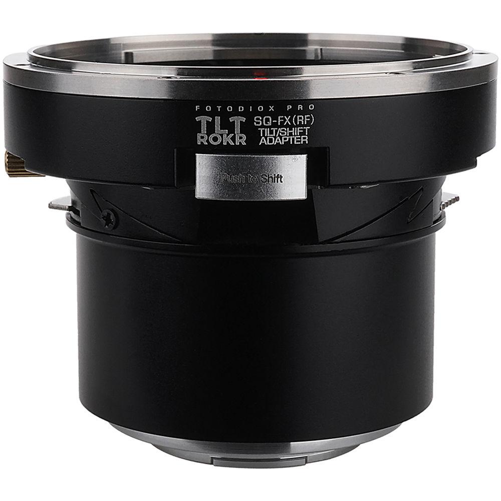 FotodioX Pro TLT ROKR Tilt Shift Lens Mount Adapter for Bronica SQ Lens to Fuji X-Mount Camera