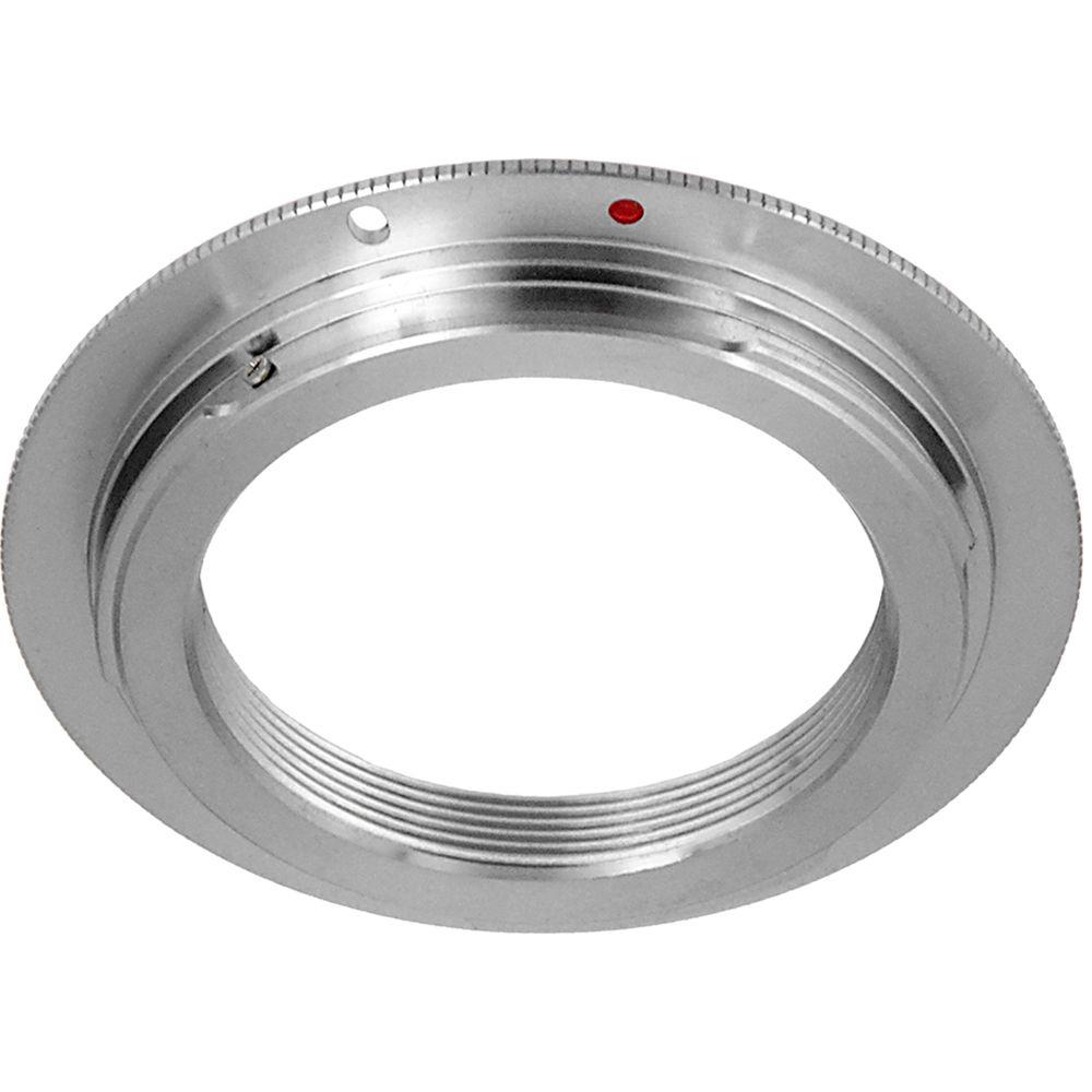 FotodioX Type 1 Pro Lens Mount Adapter with Generation v10 Focus Confirmation Chip for M42-Mount Lens to Canon EF or EF-S Mount Camera