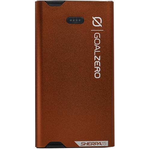 GOAL ZERO Sherpa 15 Power Bank Micro-USB & Lightning Connector