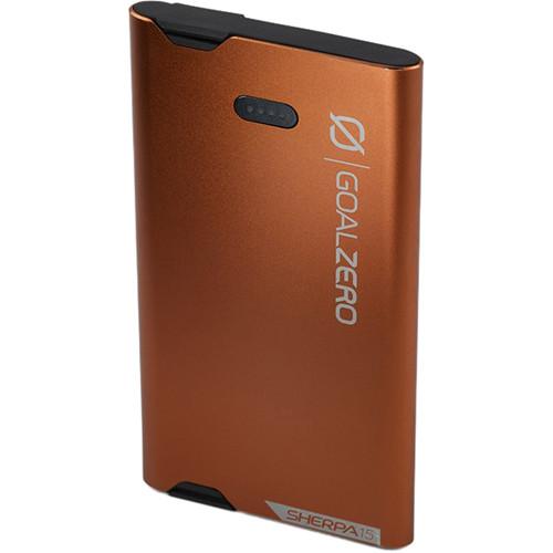 GOAL ZERO Sherpa 15 Power Bank Micro-USB & Lightning Connector
