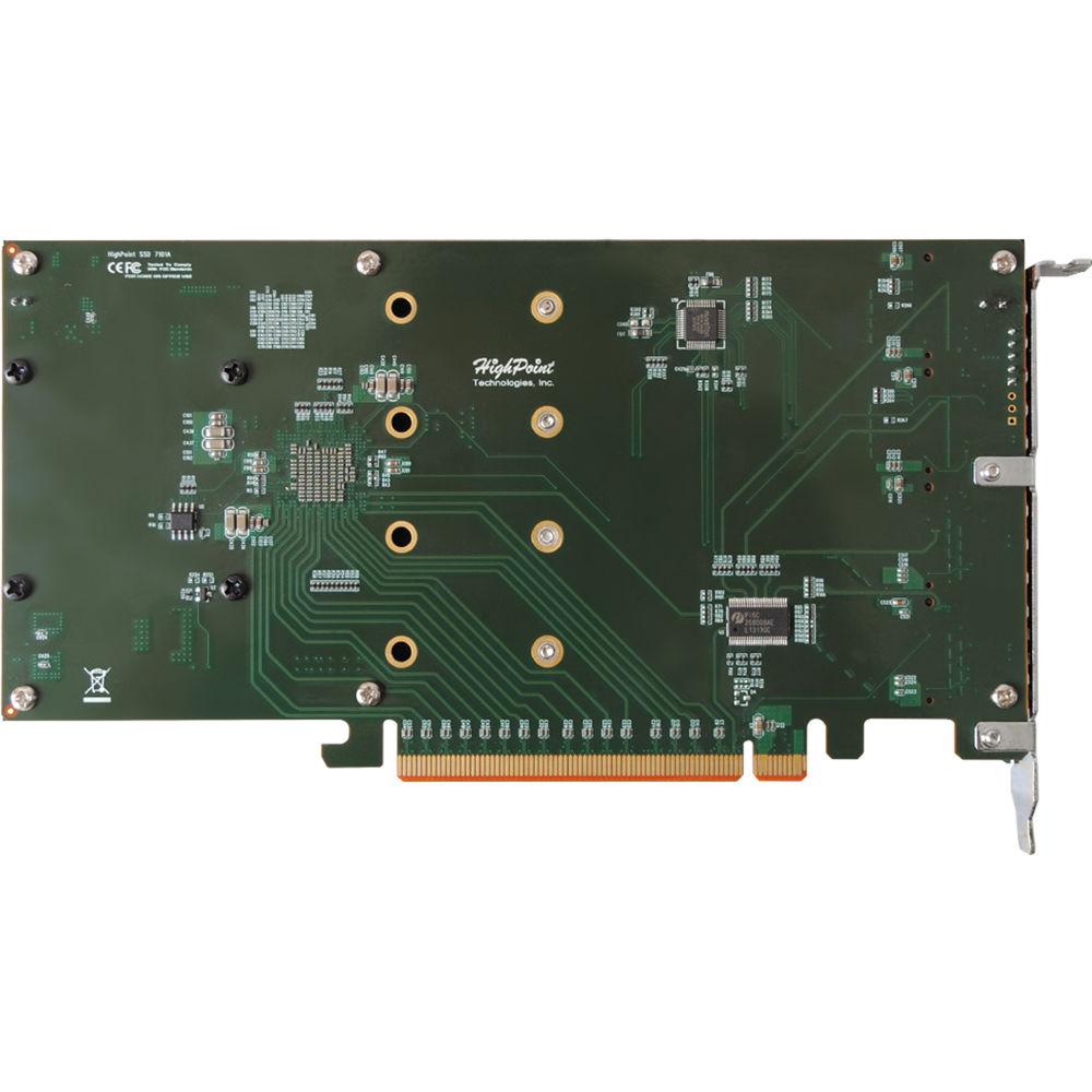 HighPoint SSD7101A-1 NVMe M.2 RAID Controller