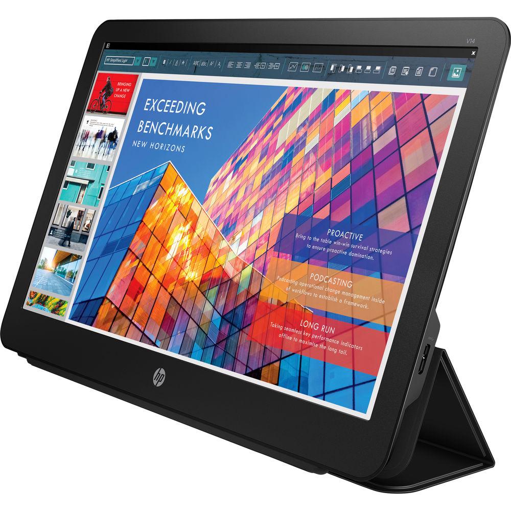 HP 14" V14 LED-LCD Portable Display