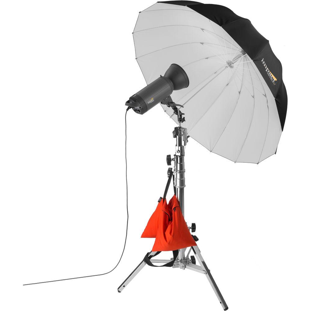 Impact Large Improved Deep White Umbrella