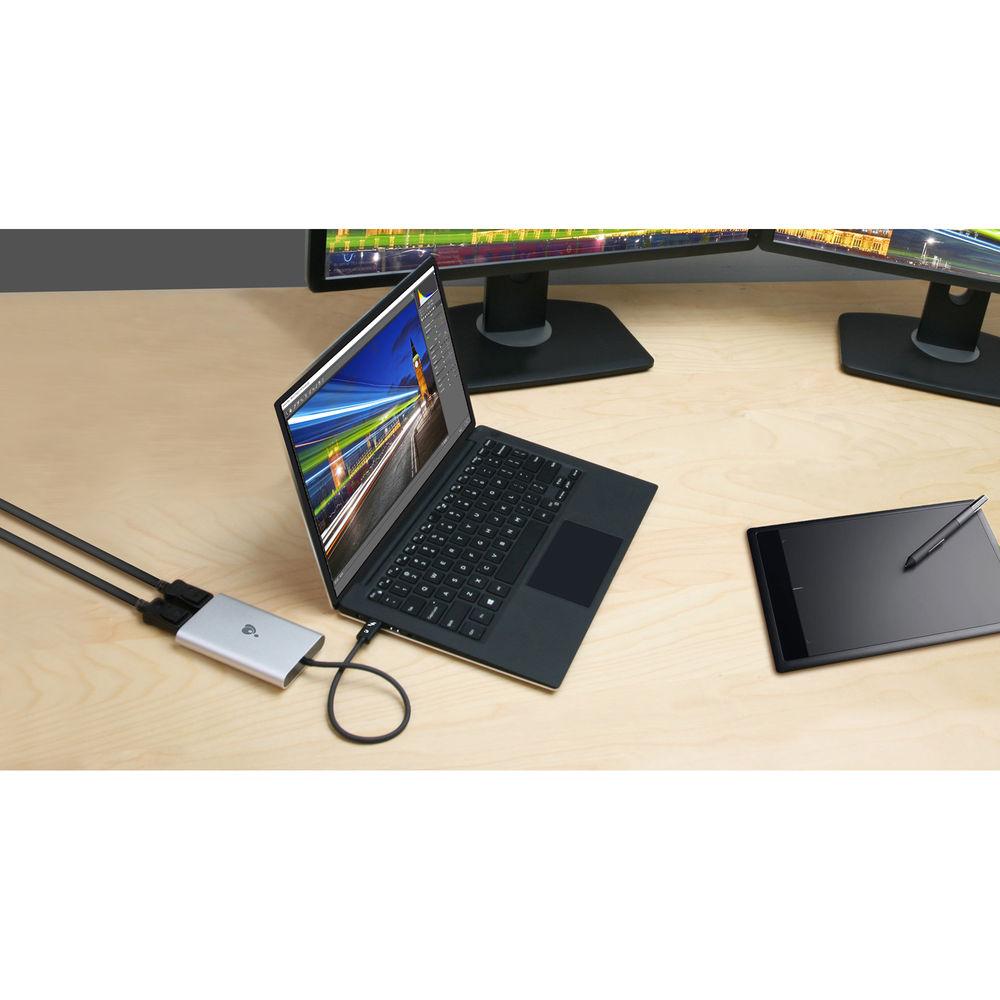 IOGEAR Thunderbolt 3 to Dual 4K DisplayPort Adapter