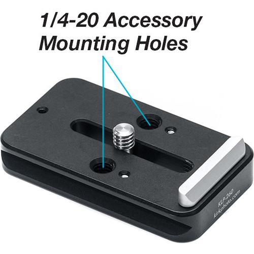 Kirk KLP-260 Quick Release Lens Plate for Select Telephoto Lenses