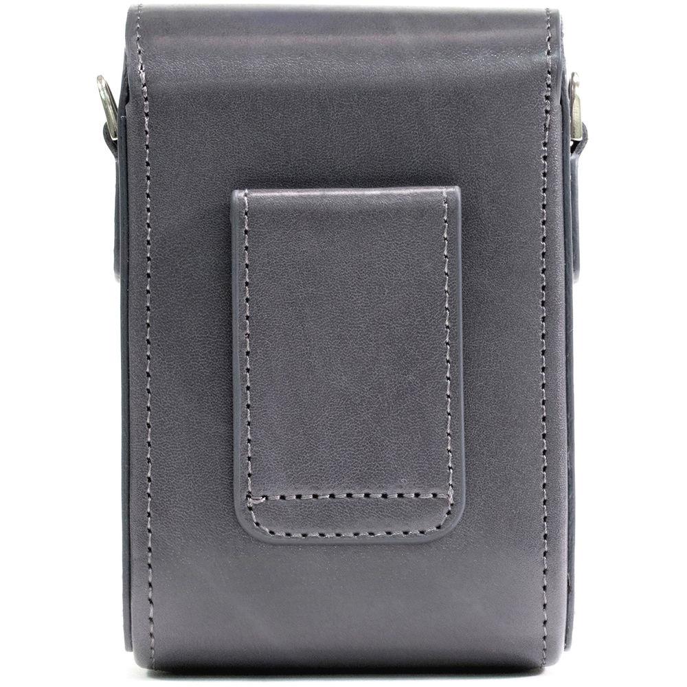 MegaGear Leather Camera Case with Strap for Panasonic Lumix ZS200, TZ200, Leica C-Lux