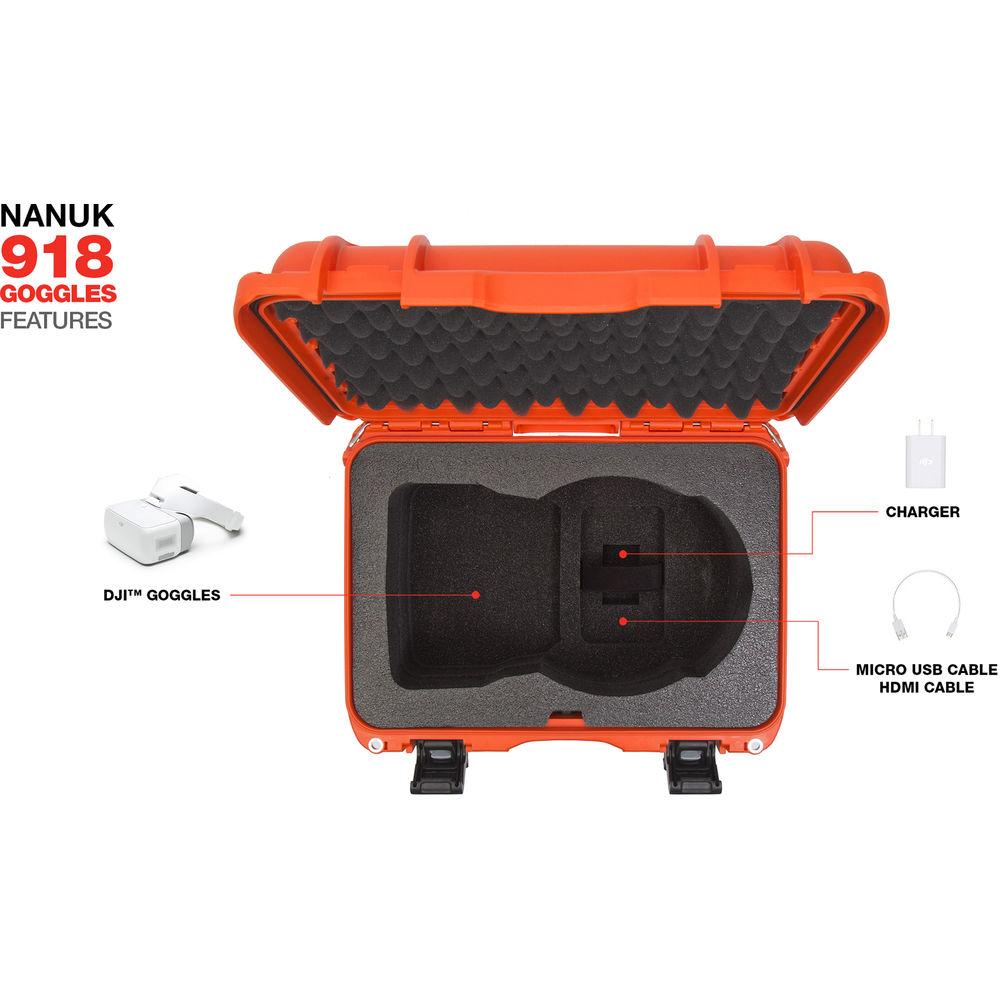 Nanuk 918 Case for DJI Goggles