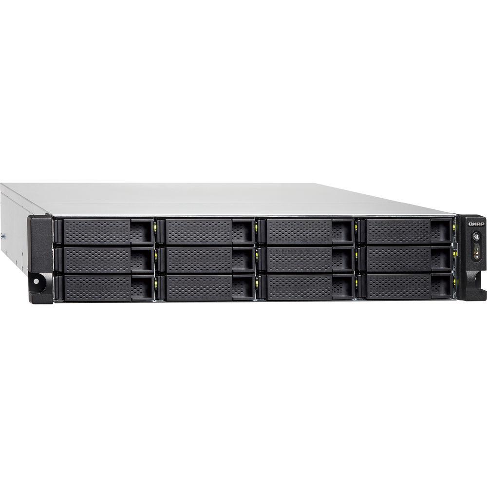 QNAP TS-1277XU 2U 12-Bay Rackmount NAS iSCSI IP-SAN with Redundant Power Supply