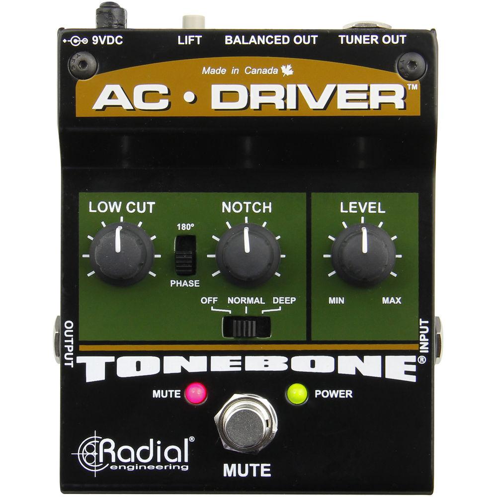 Radial Engineering Tonebone AC Driver Compact Acoustic Instrument Preamp