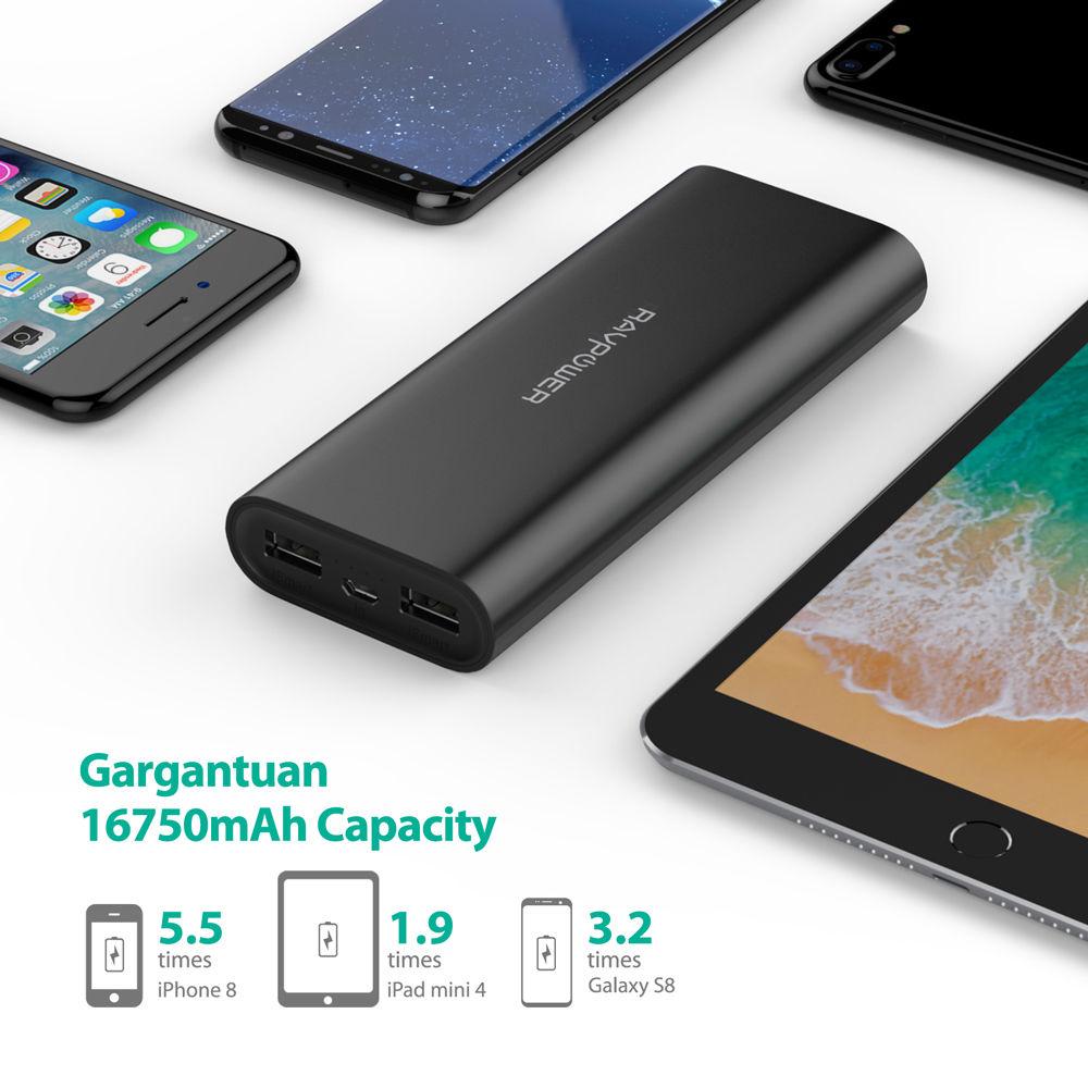 RAVPower 16,750mAh RP-PB010 Power Bank