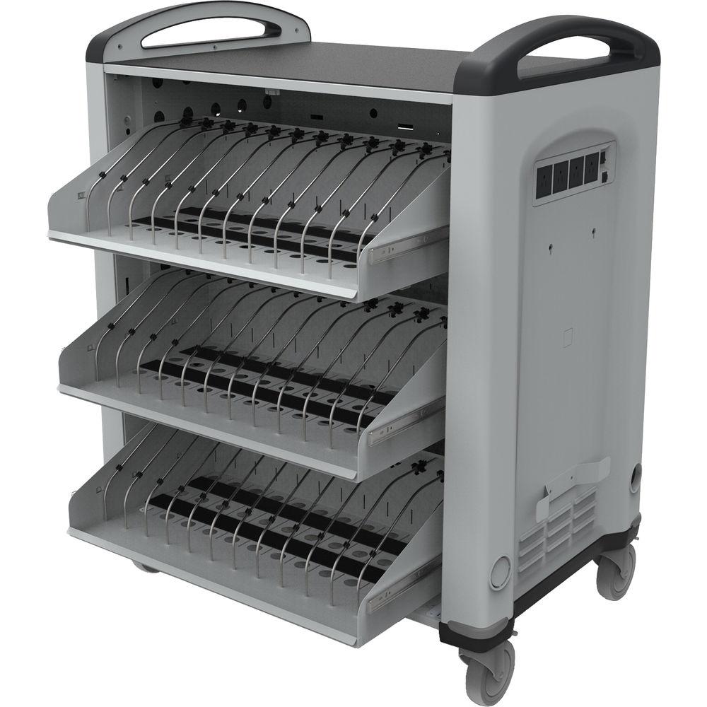Rocstor Volt C36 AC Sync & Charging Cart for 36 Devices Up to 15.6"