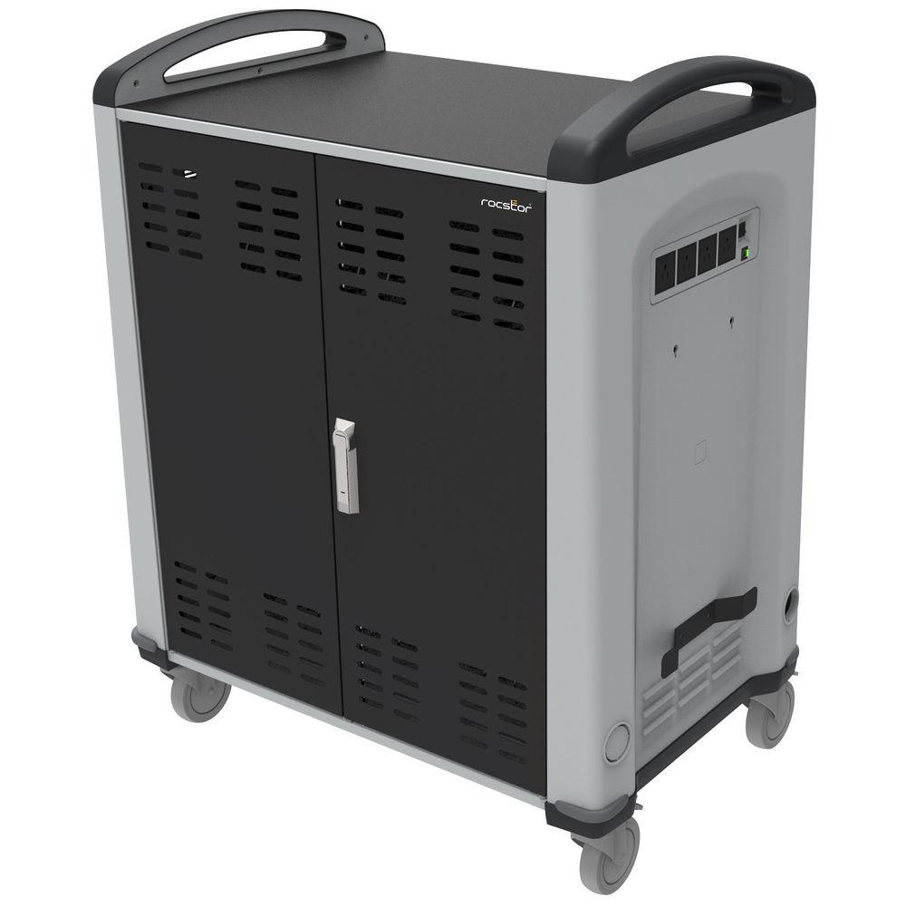 Rocstor Volt C36 AC Sync & Charging Cart for 36 Devices Up to 15.6"