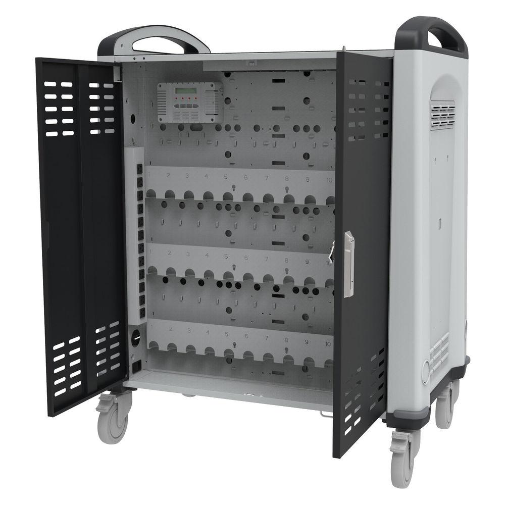 Rocstor Volt C36 AC Sync & Charging Cart for 36 Devices Up to 15.6"