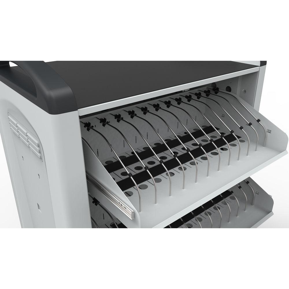 Rocstor Volt C36 AC Sync & Charging Cart for 36 Devices Up to 15.6"