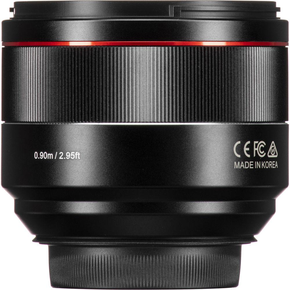 Samyang AF 85mm f 1.4 EF Lens for Canon EF