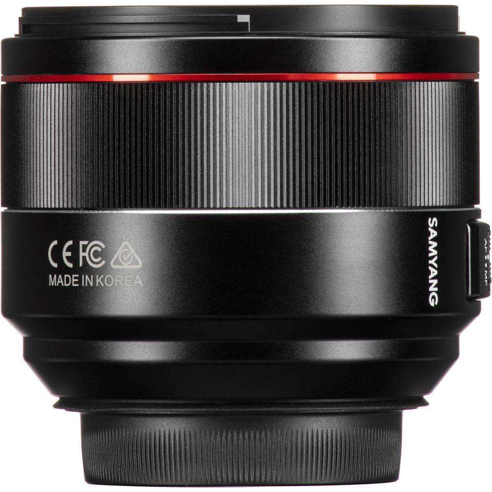 Samyang AF 85mm f 1.4 EF Lens for Canon EF