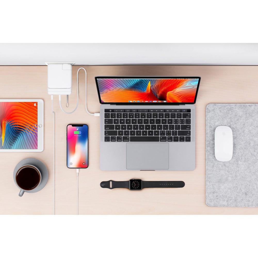 Sanho HyperDrive USB-C Hub for Apple 61W USB Type-C Power Adapter
