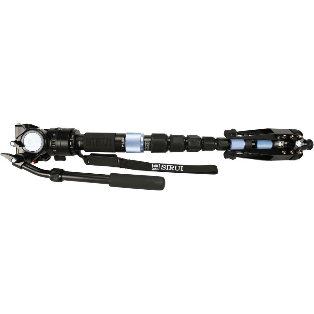Sirui P-326SR Photo Video Monopod with VH-10X Head