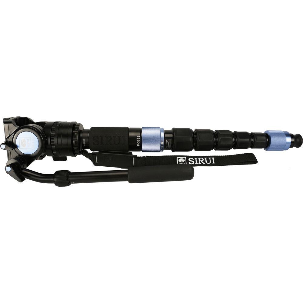 Sirui P-326SR Photo Video Monopod with VH-10X Head