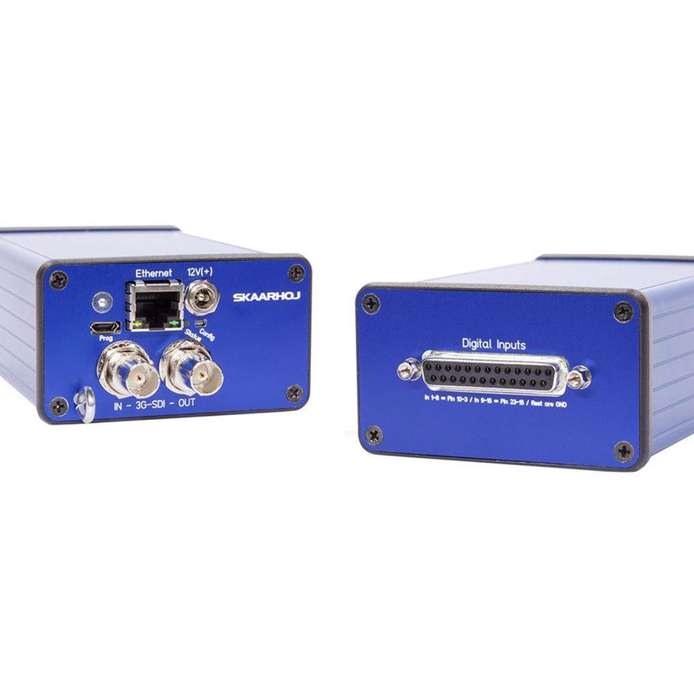 SKAARHOJ GPI Triggers to SDI Tally