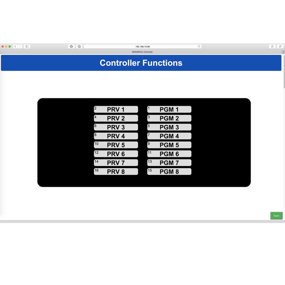 SKAARHOJ Tally Light for Tally Box System