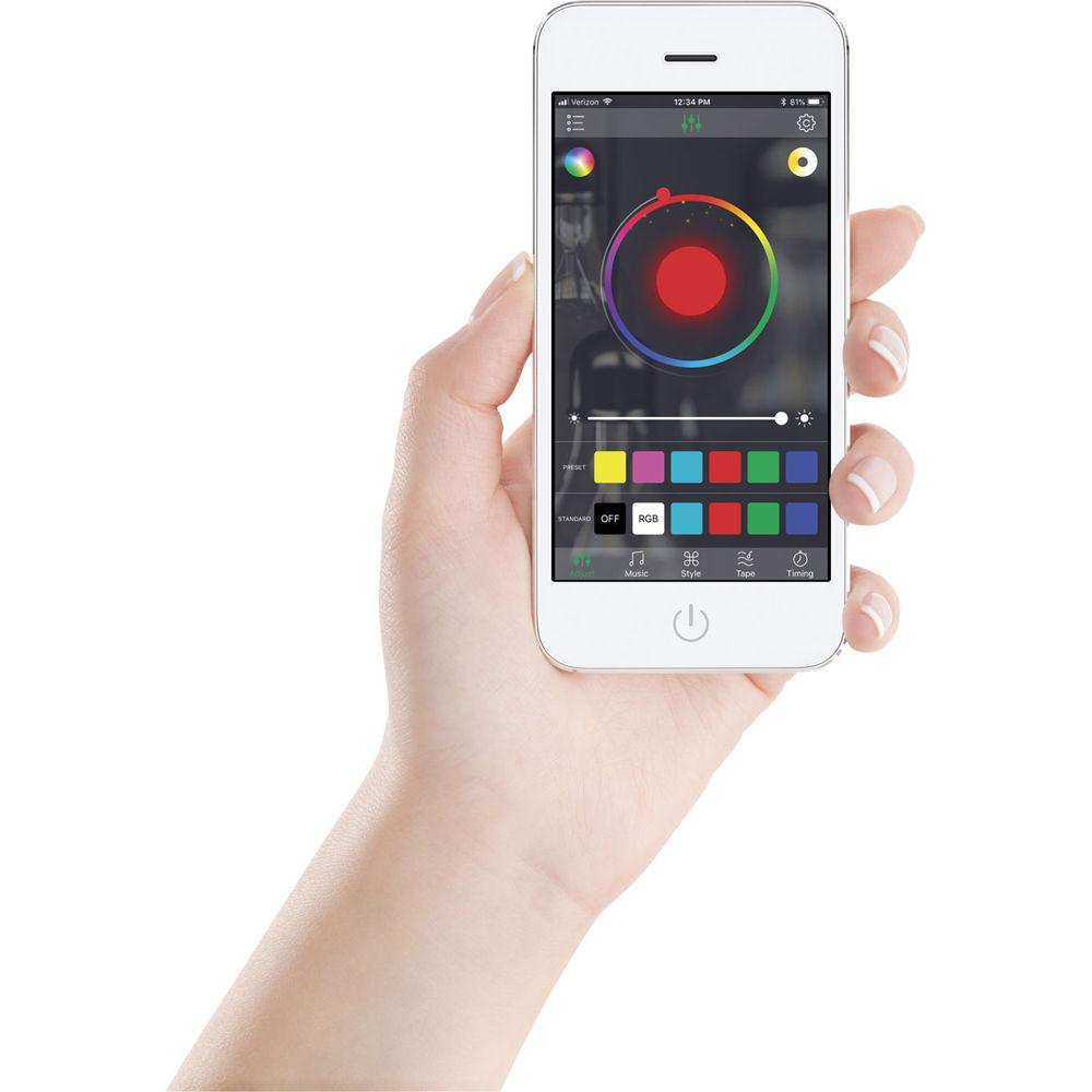 Smith-Victor SmartLED Spectrum On-Camera Bi-Color LED Light with RGB