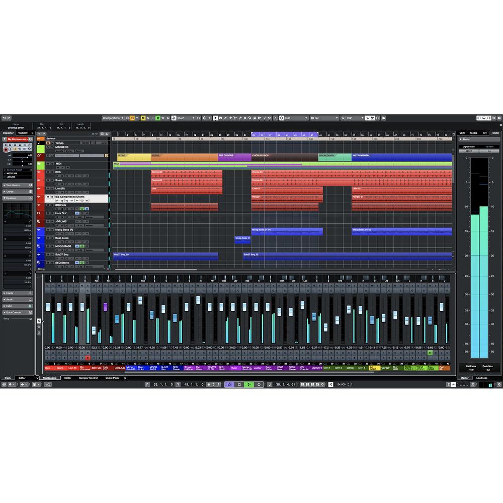 Steinberg Cubase Pro 10 - Music Production Software